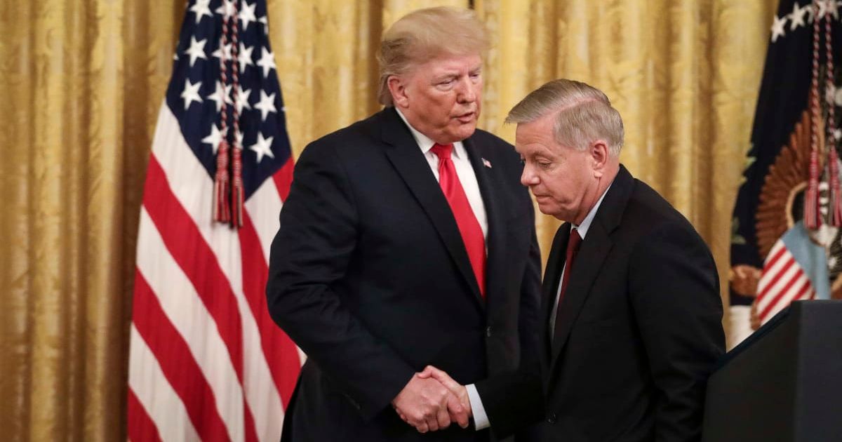 Sen Lindsey Graham praises Trump’s move to cancel Iran talks in Pakistan as ‘very wise’ amid collapsing negotiations (Getty Images)