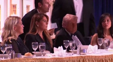 Trump rushed off stage after gunman opens fire at White House correspondents' dinner