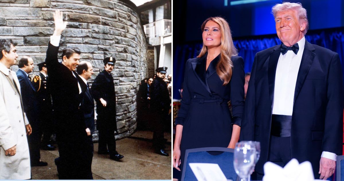 In 1981, John Hinckley Jr fired six shots at Ronald Reagan outside the Washington Hilton, the same venue where Donald Trump was attending the White House Correspondents’ Dinner on Saturday, April 25 (CORBIS/Corbis via Getty Images, Nathan Howard/Getty Ima