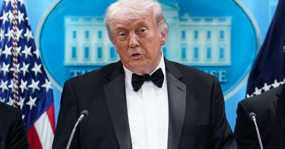 President Trump points to a recent shooting as ‘discovery’ evidence, saying a $400 million White House ballroom is the only ‘safe and secure’ site for future summits (AP Photo/Jose Luis Magana)