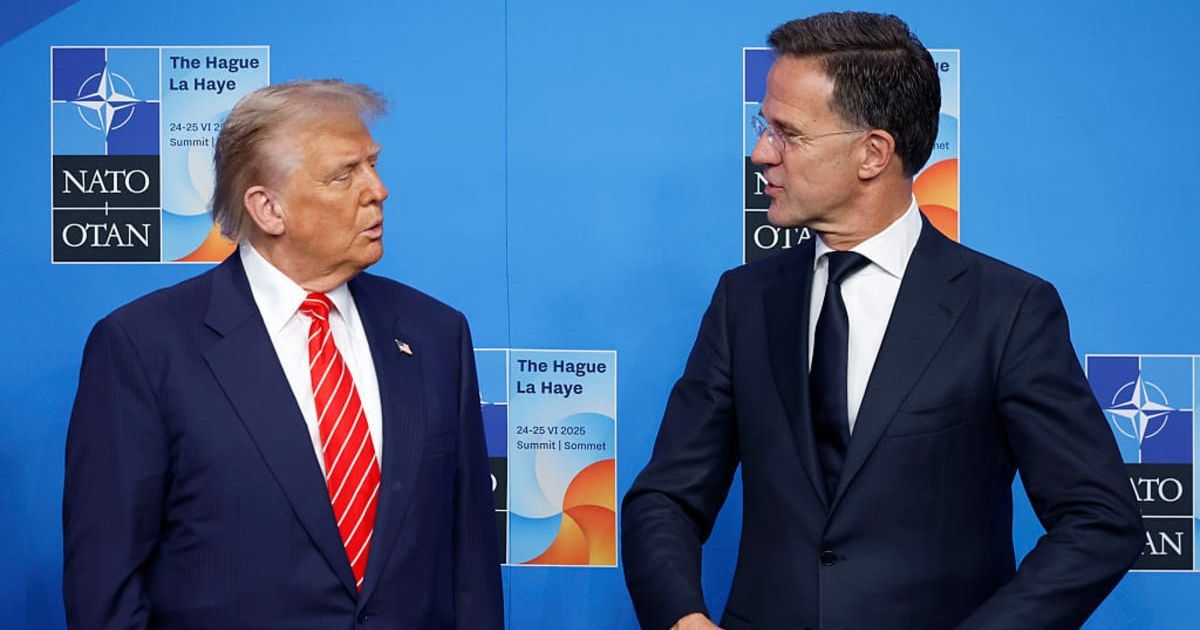 NATO Secretary General Mark Rutte described the shooting involving President Donald Trump as 'an attack on our free and open societies' (Getty Images)