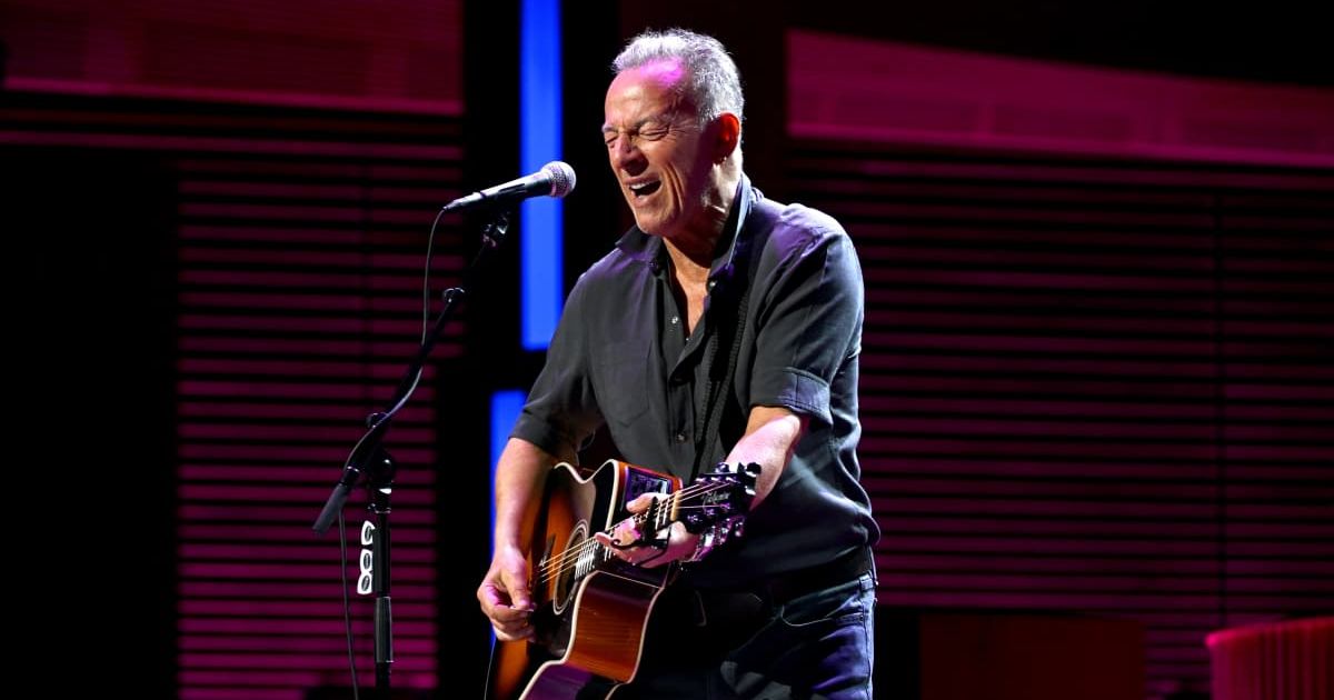 Bruce Springsteen addressed the shooting at White House Correspondents’ Dinner during a show in Austin (Valerie Terranova/Getty Images for Bob Woodruff Foundation)