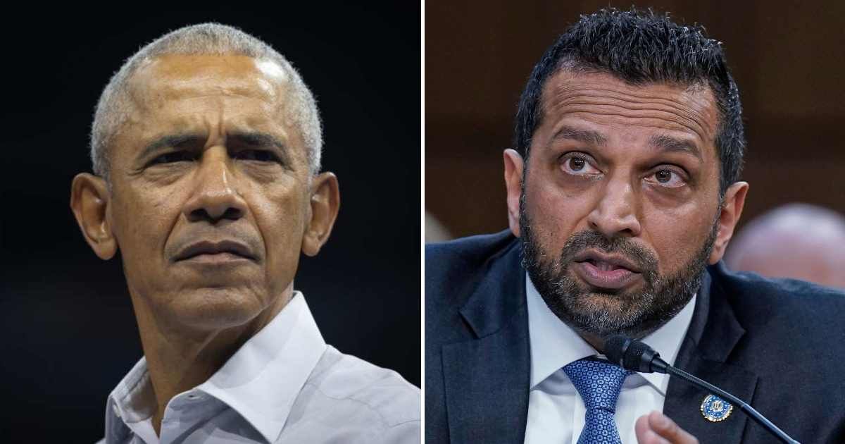 A viral claim alleged Barack Obama was named on Kash Patel’s 2020 election fraud list (Getty Images/AP Photo)