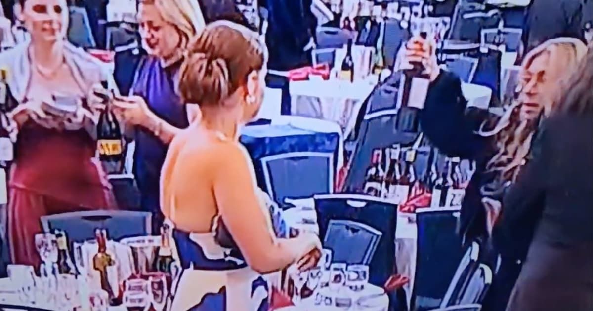 Woman seen grabbing wine bottles after White House Correspondents’ Dinner shooting chaos