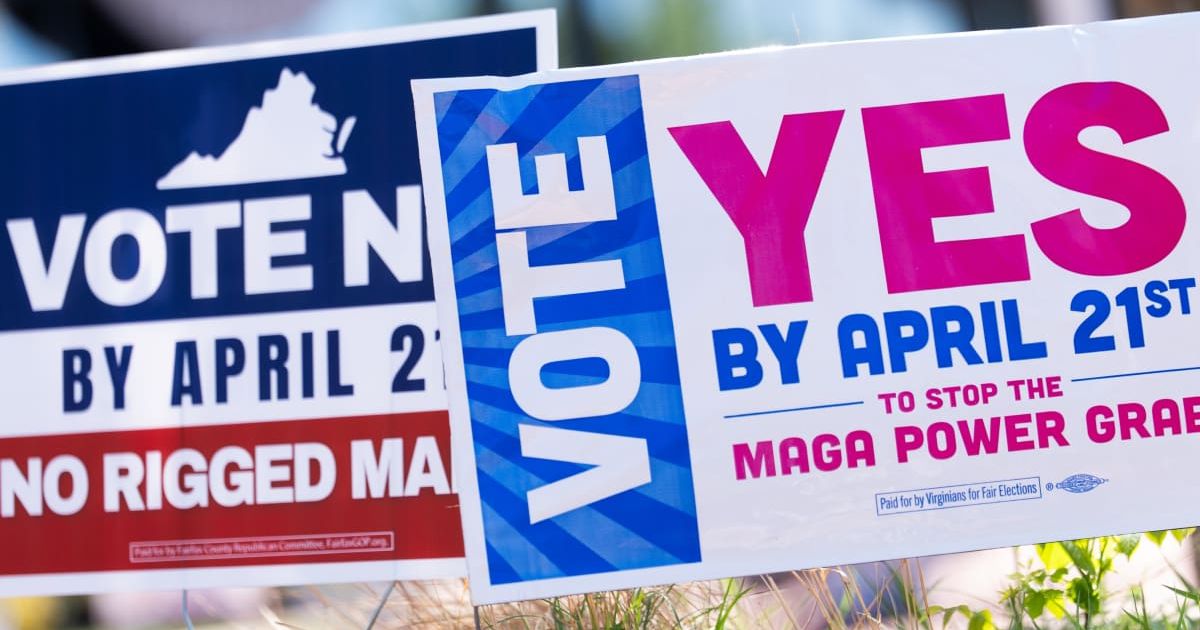  Virginia judge denies Republican effort to halt voter-approved congressional maps, clearing the way for new districts despite legal challenges (AP Photo/Julia Demaree Nikhinson)