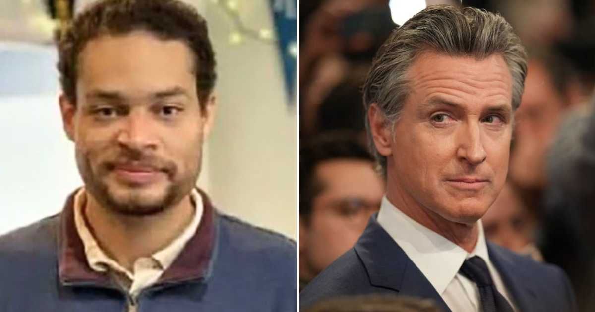 A viral X post claims Cole Tomas Allen worked as a staffer on the Newsom for Governor campaign and later served in his administration (C2Education, Getty Images)