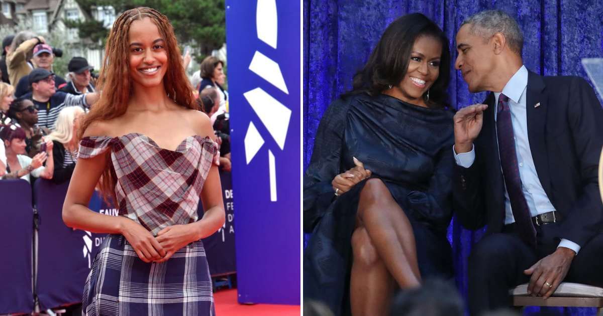  Malia Obama reportedly said Barack and Michelle are not her parents (Getty Images)