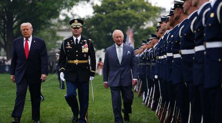 Trump holds grand White House ceremony for King Charles and Queen Camilla
