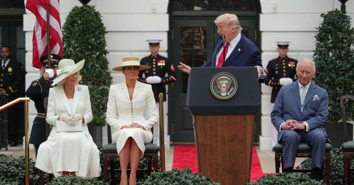 President Trump calls the arrival of the British monarchs the most fitting way to launch the United States’ 250-year celebration (AP Photo/Alex Brandon)