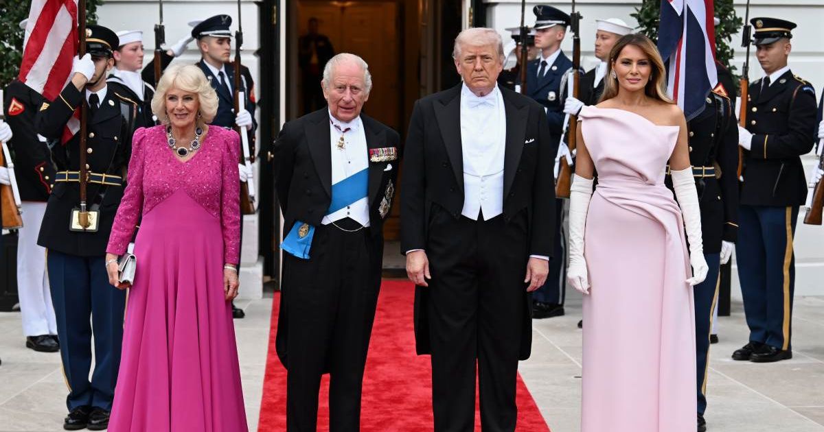 Donald Trump praised King Charles III’s Congress speech, saying he was ‘very jealous’, before hosting him and Queen Camilla at a White House dinner (Samir Hussein/WireImage)