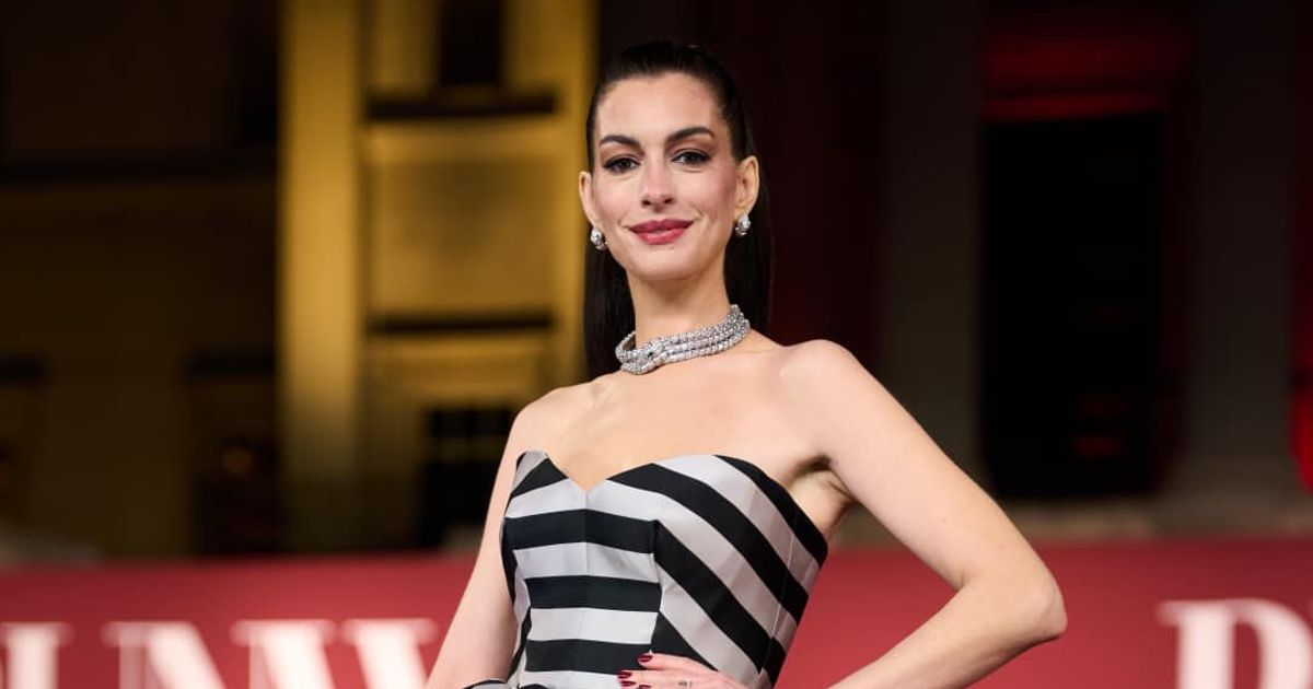 Anne Hathaway denies models were fired, clarifies inclusivity efforts instead created more opportunities on set (AP Photo)