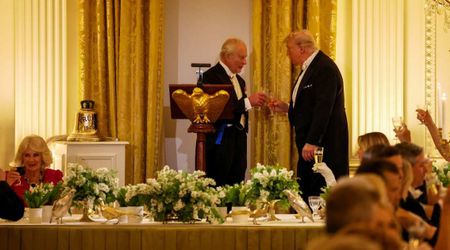 King Charles gifts Trump historic ship bell, jokes ‘just give us a ring’