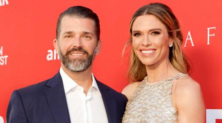 Donald Trump Jr and Bettina Anderson's wedding 'on hold' weeks after Mar-a-Lago bridal shower