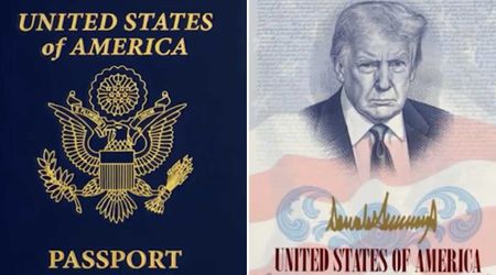 WH unveils limited-edition Trump passport with portrait and gold signature for 250th anniversary