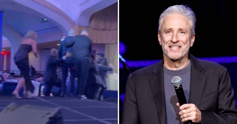 Jon Stewart jokes RFK Jr ‘abandoning’ Cheryl Hines is a Kennedy tradition