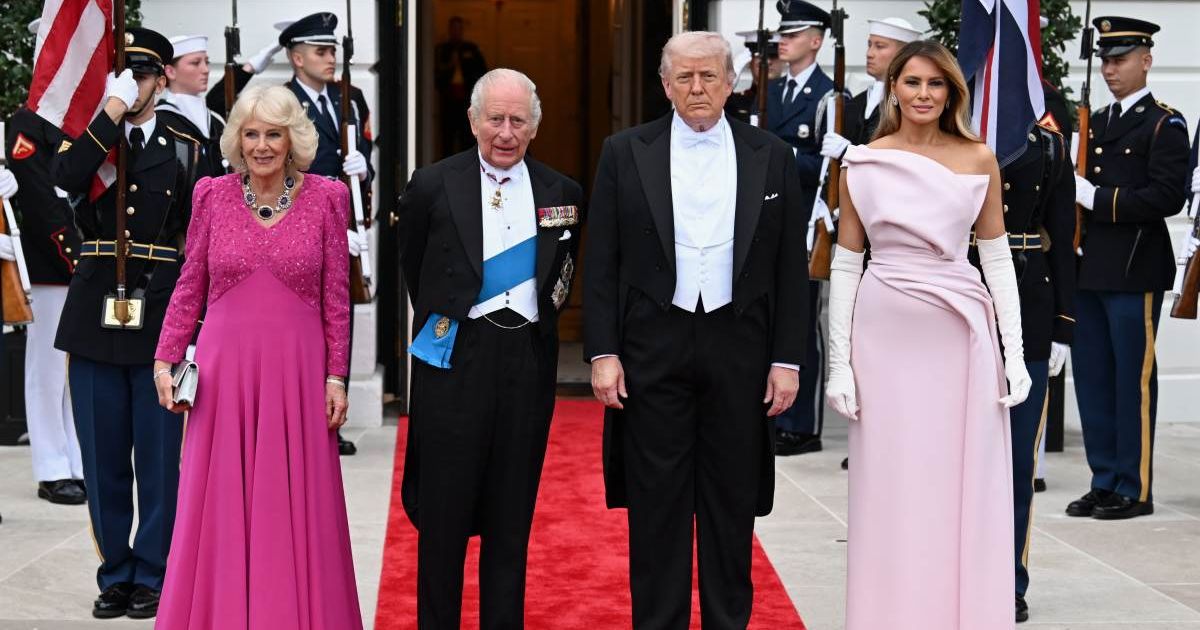 Melania Trump reportedly supervised the exquisite three-course meal for King Charles and Queen Camilla's White House State Dinner (Photo by Samir Hussein/WireImage)