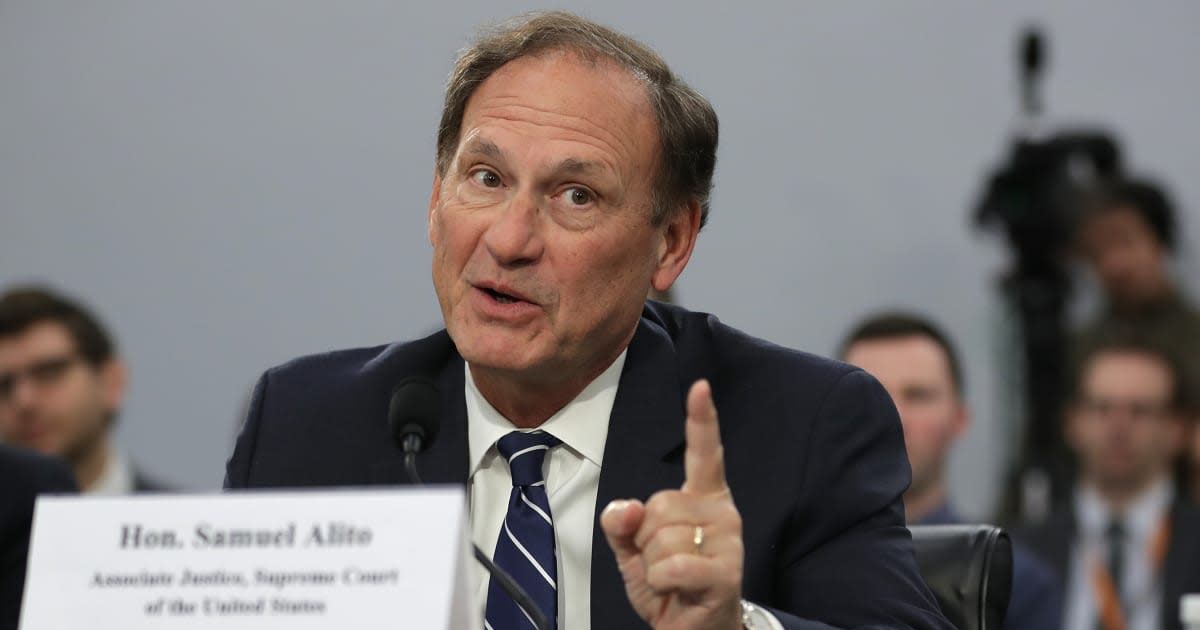 Writing for the majority, Justice Samuel Alito said the legal standard for race-based redistricting wasn't met, so no compelling interest justified Louisiana's use of race (Getty Images)