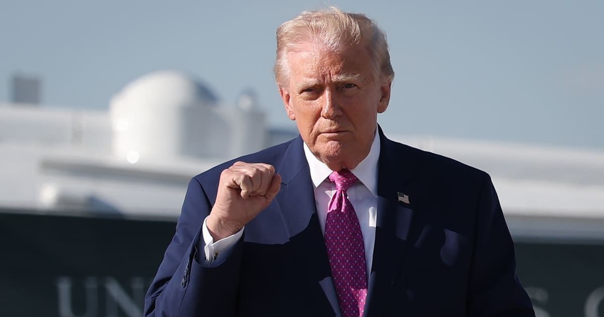 Officials said the blockade gave the US maximum leverage over Iran, adding that President Donald Trump would accept only a deal that protects national security (Win McNamee/Getty Images)