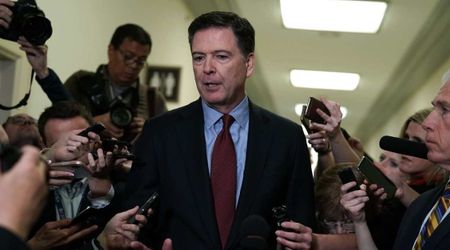 Comey surrenders in Alexandria as '86 47' post sparks federal threat charges