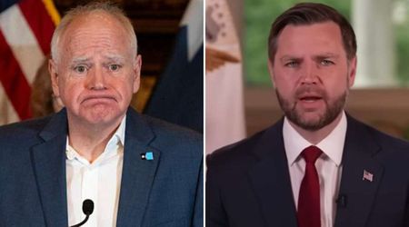 JD Vance likens Tim Walz to ‘arsonist’ as he accuses him of claiming credit for FBI fraud raids
