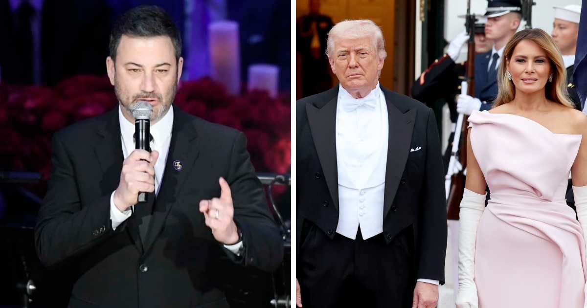 Jimmy Kimmel said his remark on Donald Trump and Melania Trump was an 'obvious' joke, not a call to assassination (Getty Images)