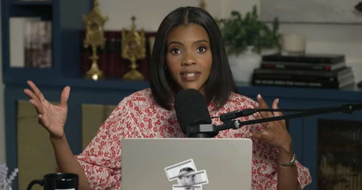 Candace Owens doubled down after Donald Trump’s 'TIME' spoof, confirming the unflattering image was real (Screengrab/Candace Owens/YouTube)