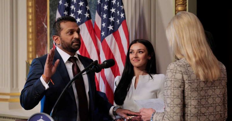 Kash Patel’s girlfriend hits back at ‘sick’ report claiming she was holding another man’s hand