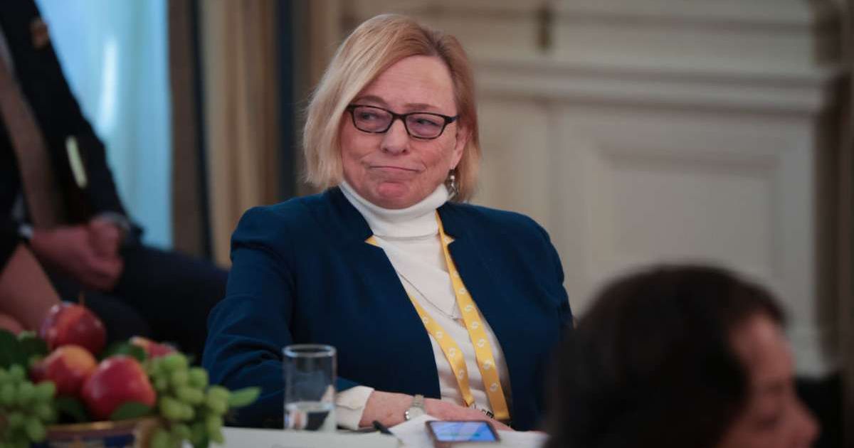 Gov Janet Mills suspended her Senate campaign, citing a lack of funding after trailing in Democratic primary polls (Getty Images)