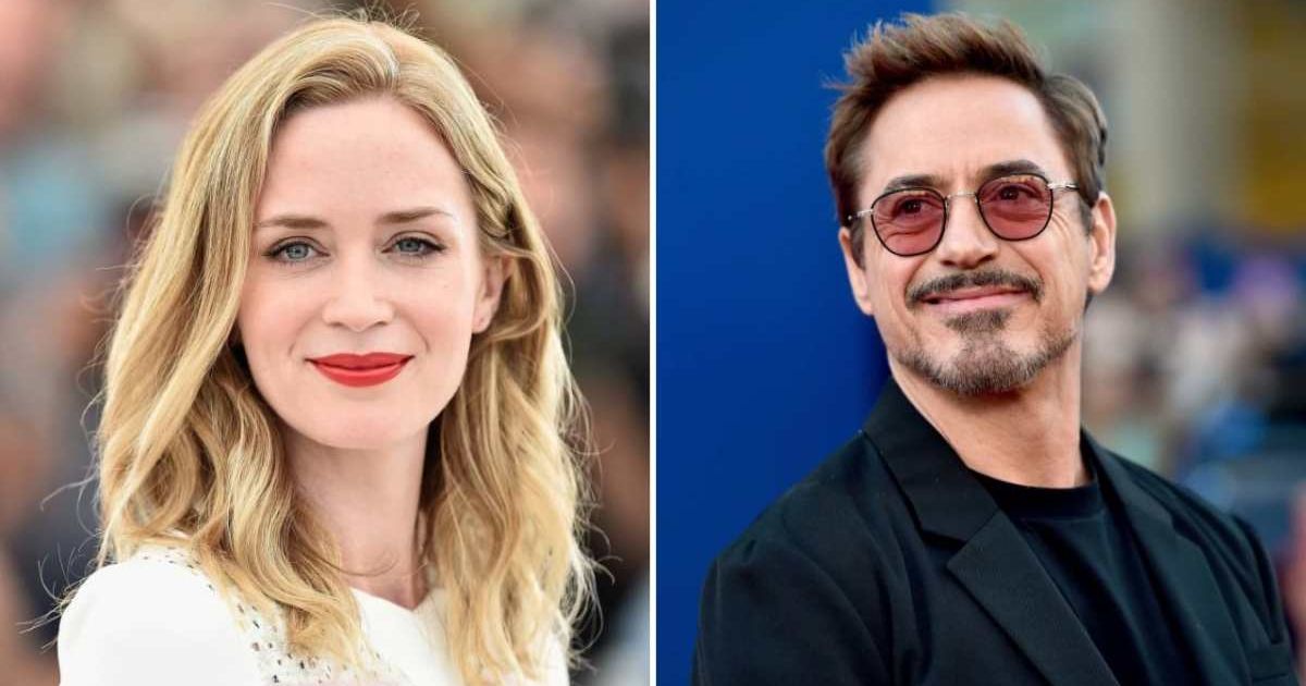 Robert Downey Jr praised Emily Blunt during her Hollywood Walk of Fame ceremony with a witty speech (Pascal Le Segretain/WireImage, Getty Images)