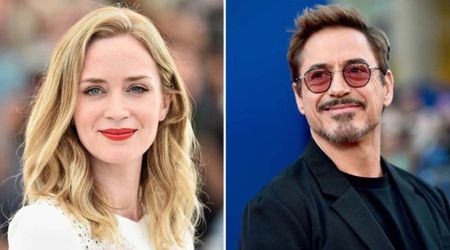 Robert Downey Jr calls Emily Blunt ‘the girlfriend you never had’ at Walk of Fame ceremony