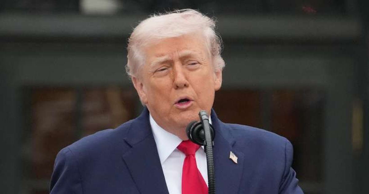 A behind-the-scenes image from Donald Trump’s ‘60 Minutes’ appearance had gone viral, fueling speculation online (AP Photo/Alex Brandon)