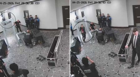 Video shows K9 alert Secret Service before Cole Allen breaches WHCD security, triggers shooting attempt