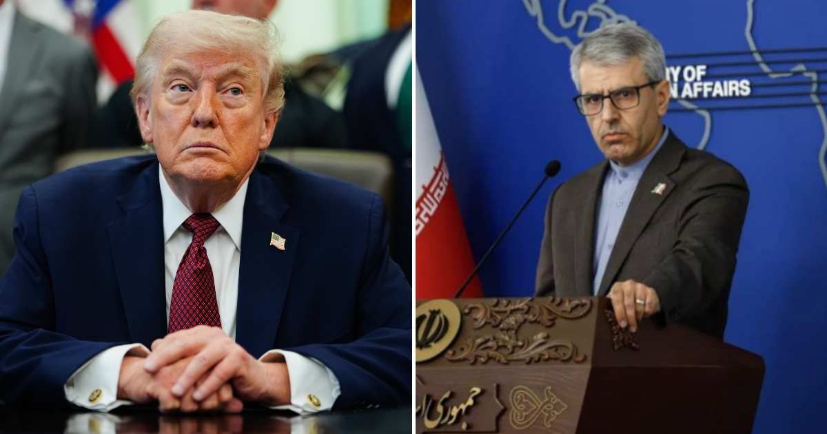 Iran rejects Washington’s legal justification for the war, calling it an ‘act of aggression’ rather than self-defense (Getty Images)