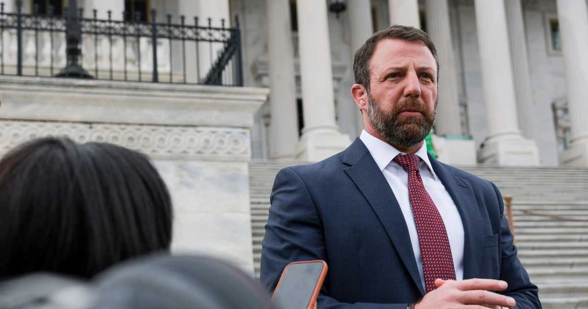 Homeland Security Secretary Markwayne Mullin defended the Secret Service, saying agents 'did their job' during the attack at the White House Correspondents' Dinner (Getty Images)