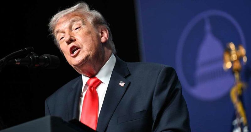 ‘I shouldn’t be here’: Trump opens Florida event recounting WHCD assassination attempt