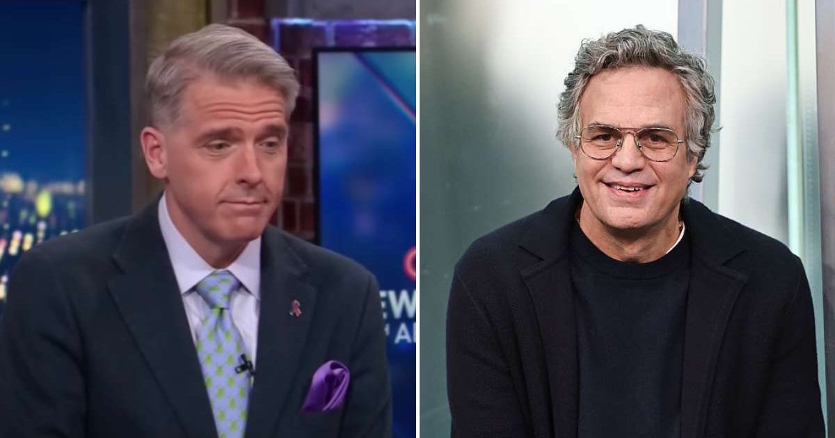Ruffalo called Jennings 'hilarious' and said he acted 'entitled and superior' when challenged with cogent arguments (Screengrab/CNN/YouTube, Jamie McCarthy/Getty Images)