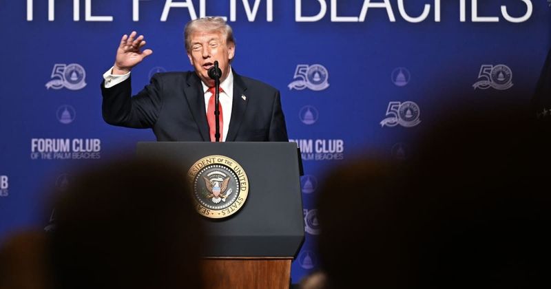 Trump says US may be ‘better off not making a deal at all’ with Iran during Palm Beach speech