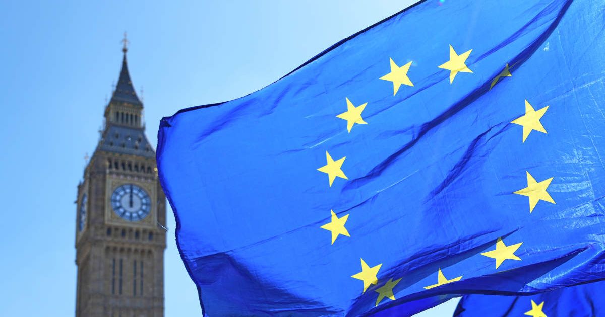 President Donald Trump alleged that the European Union was 'not complying' with a landmark trade deal struck in 2025 at his Turnberry golf resort in Scotland (AP Photo/Kirsty Wigglesworth)
