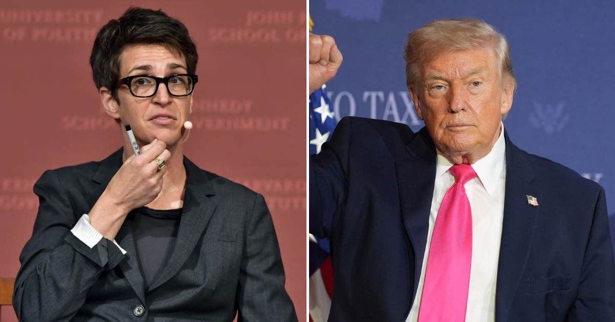 After an assassination attempt on President Donald Trump, rumors claimed Rachel Maddow was suspended over her comments (Getty Images, AP Photo)