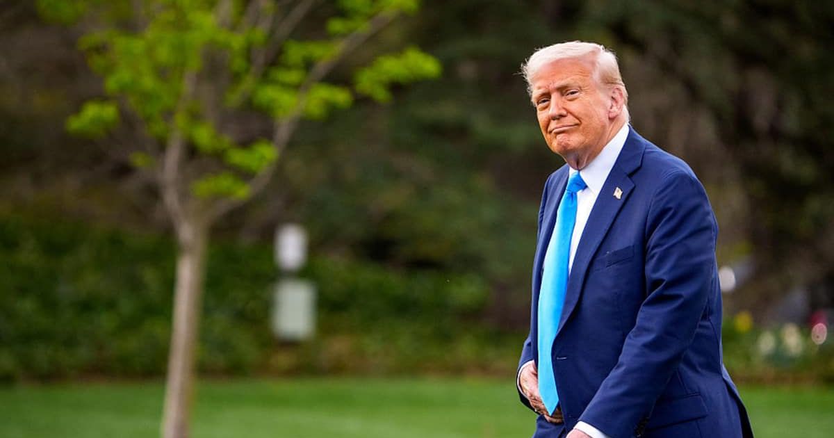 President Donald Trump said he will review Iran’s 14-point peace plan but doubts it will be acceptable (Andrew Harnik/Getty Images)