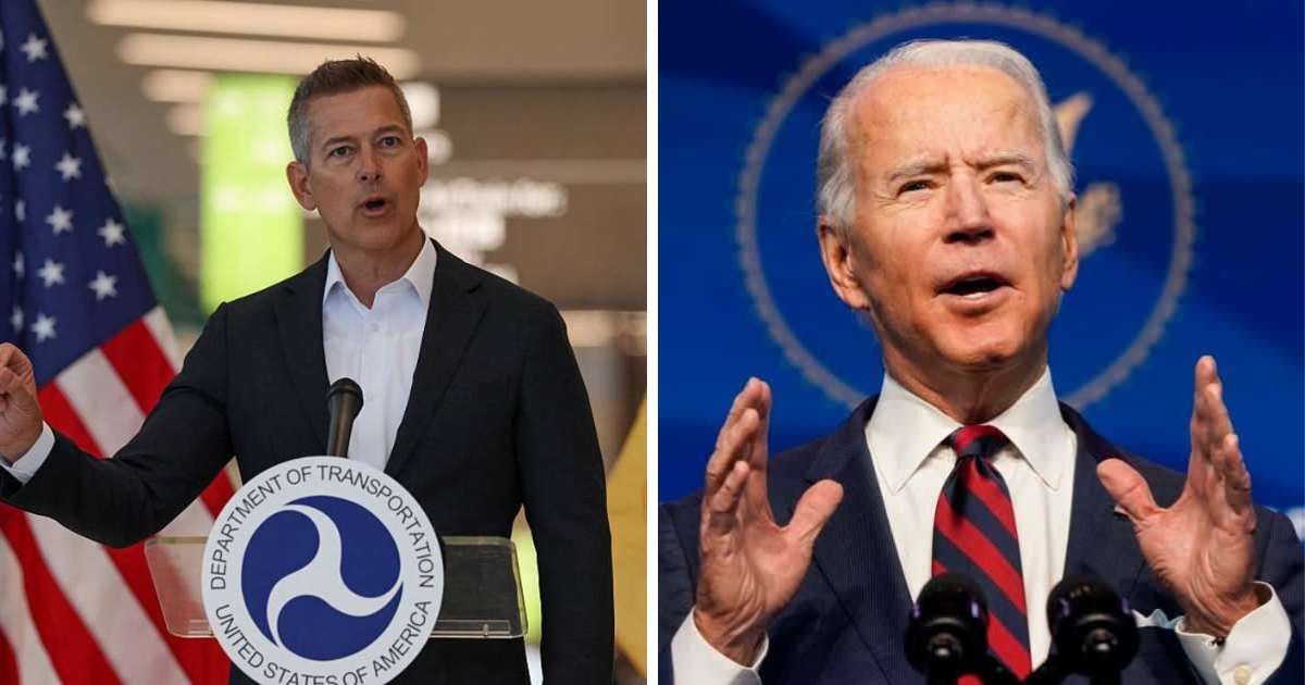 Transportation Secretary Sean Duffy pointed the finger at former President Joe Biden for Spirit Airlines’ sudden shutdown, which left a score of flyers stranded in the middle of the night (Getty Images)