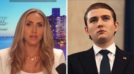 ‘I broke a lot of people’s hearts today’: Lara Trump shuts down wild Barron conspiracy theory