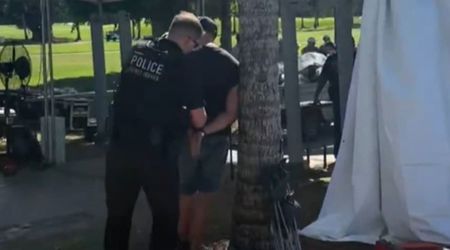 Unruly man arrested at Trump’s Florida golf club after Secret Service confrontation