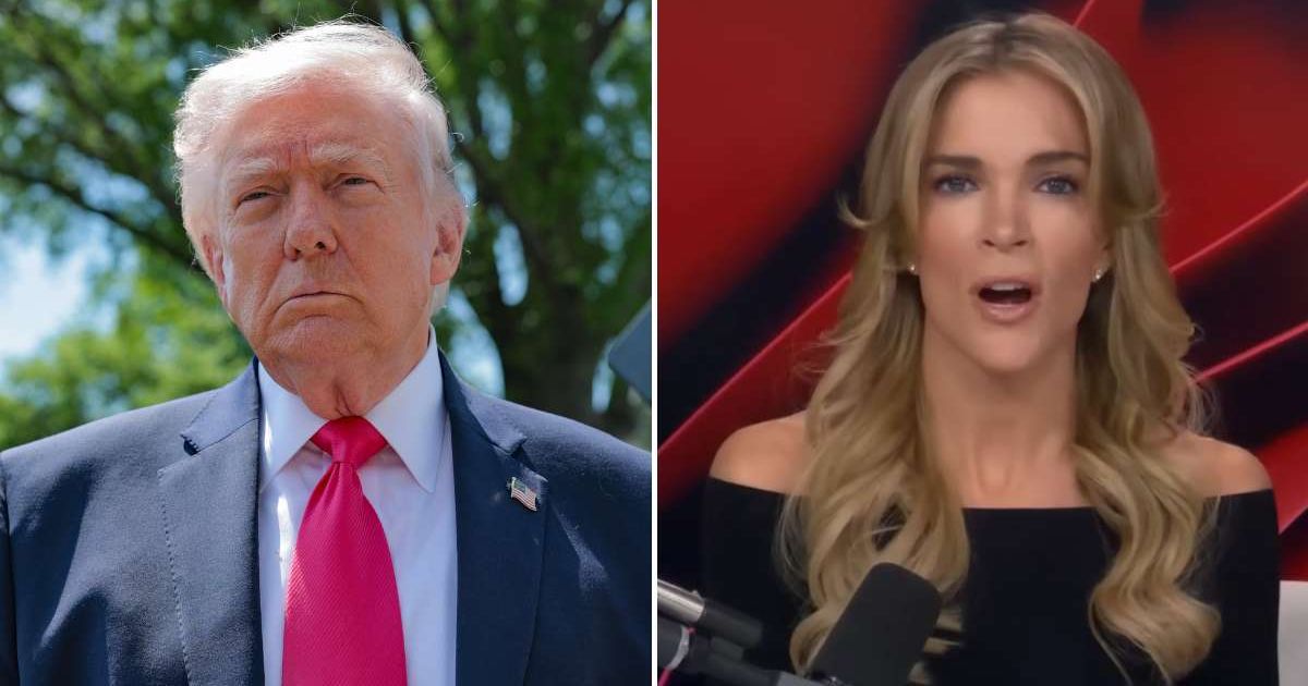 Megyn Kelly slammed Donald Trump’s Iran war narrative as 'propaganda,' saying gas prices rose 10 cents to $4.39 and his claim costs would drop is false (Anna Moneymaker/Getty Images, The Megyn Kelly Show/YouTube)