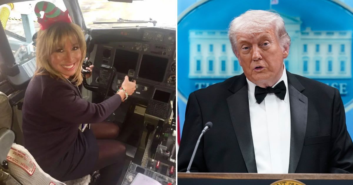 Michele Carpino made the controversial post on Facebook minutes after news broke that the alleged attacker, Cole Allen, opened fire at the WHCD (Facebook/MeeshCarpino, Nathan Howard/Getty Images)