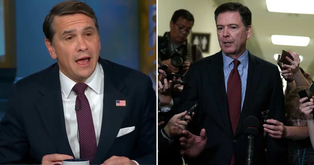 Todd Blanche, acting attorney general under President Donald Trump, said the case against former FBI Director James Comey went beyond the '86 47' post and involved months of evidence collection (Screengrab/ NBC News/ YouTube, Getty Images)