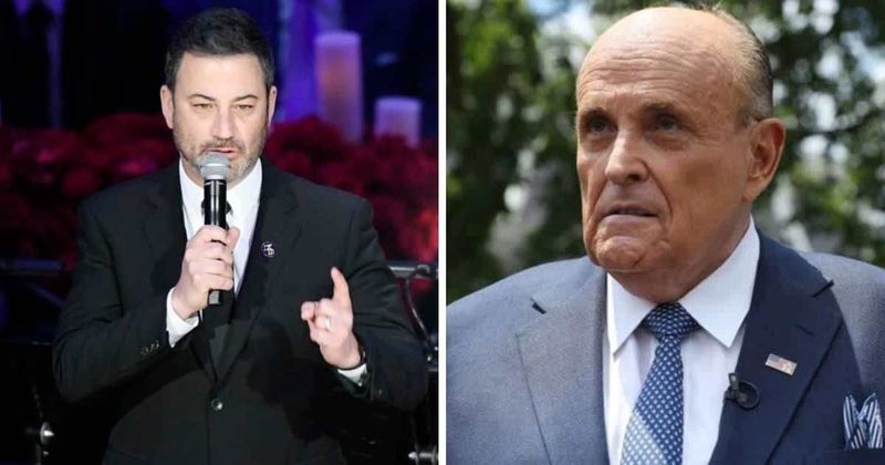 Jimmy Kimmel joked about Rudy Giuliani being in 'the grave' days before he was hospitalized 