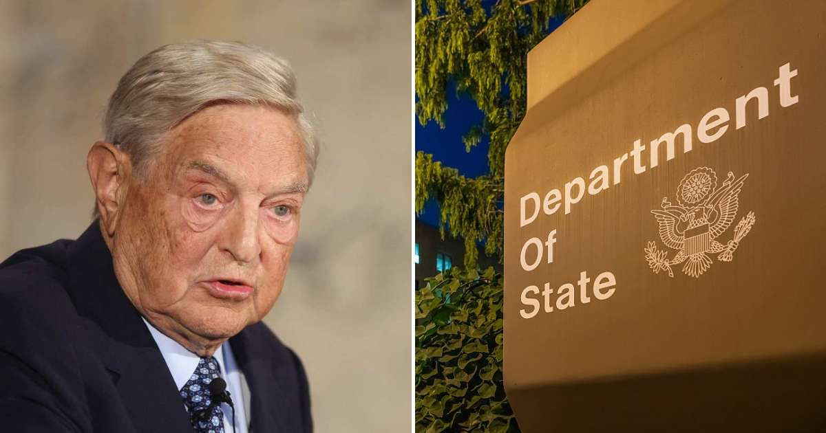 Social media users circulated claims about a State Department review of Soros' application (Getty Images)