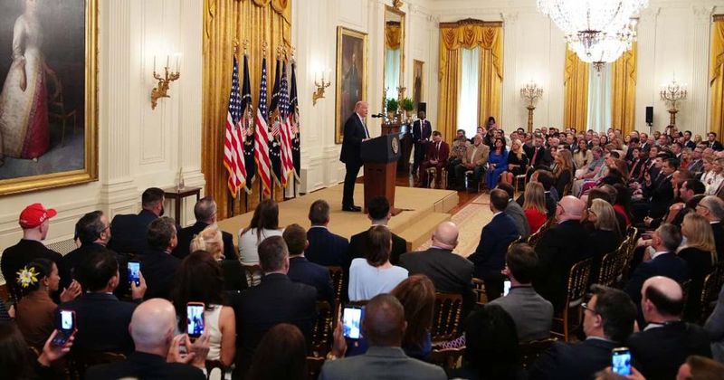 'Mini war' is how Trump described the Iran conflict while praising record US job growth