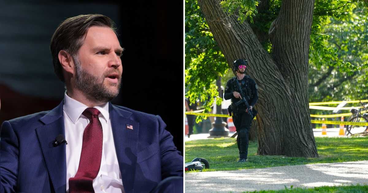 A social media rumor claims that a shooting took place in Washington near JD Vance's motorcade (AP Photo, Getty Images)